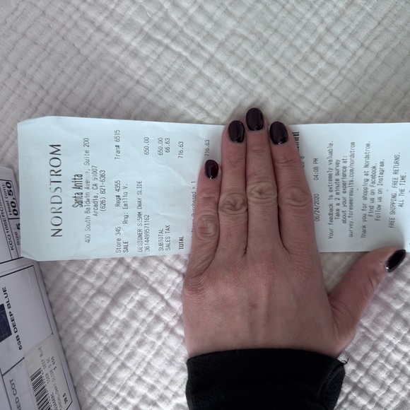 Dior sway slides in 39.5 in navy blue - Picture 6 of 7